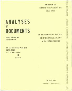 Analyses et documents. n°156