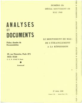 Analyses et documents n°156