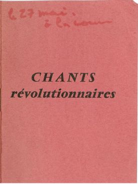 Chants revolutionnnaires